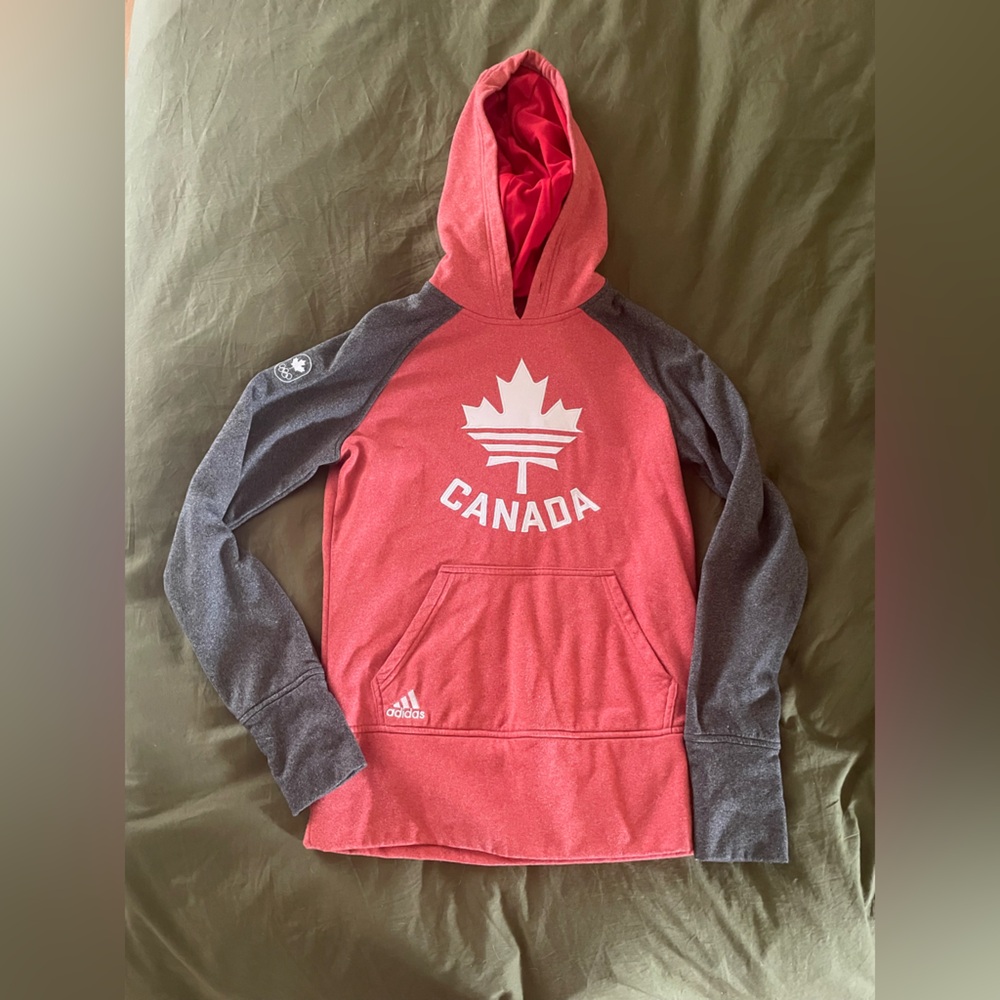 Adidas Red ClimaWarm Hoodie